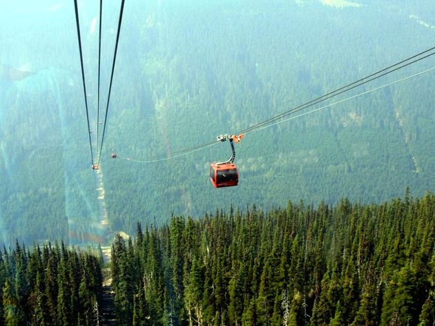 De Peak 2 Peak Gondola in Whistler