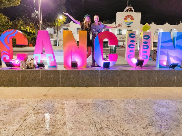 De eerste plek waar je na een lange vlucht naar Mexico voet aan land zet: Cancun!