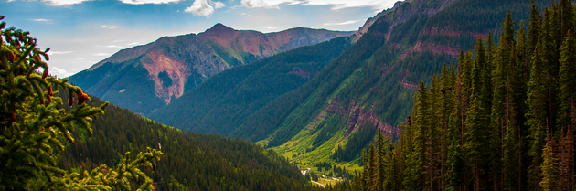 De schitterende omgeving van Colorado