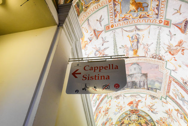 De Sixtijnse Kapel is een must see in het Vaticaan (alleen mag je binnen geen foto`s maken).