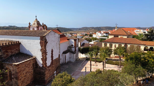 Uitzicht over Silves vanaf het Castelo dos Mouros