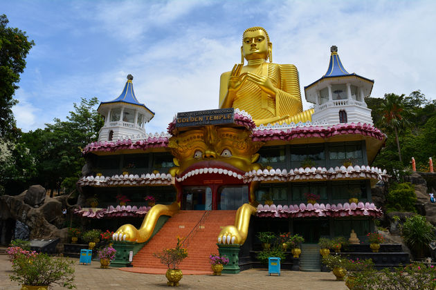 De Gouden tempel van Dambulla