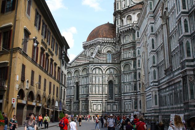 Het prachtige centrum van Florence