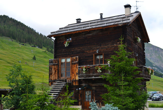 Typische huisjes in de Italiaanse bergen