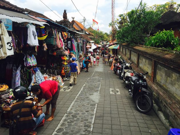 Markt in het centrum van Ubud