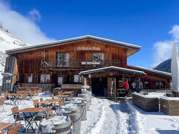 Chalet du Friolin is gelegen in een prachtige, rustige omgeving