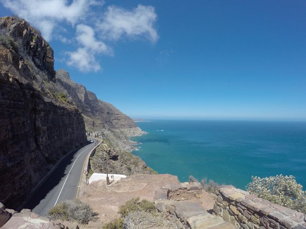 Chapman`s Peak Drive, een van de mooiste kustwegen ter wereld