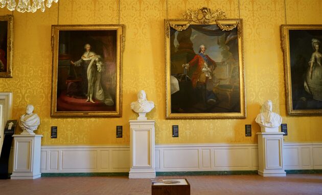 Er hangen geen beroemde werken meer in Chambord. Daarvoor zijn de omstandigen niet voldoende.
