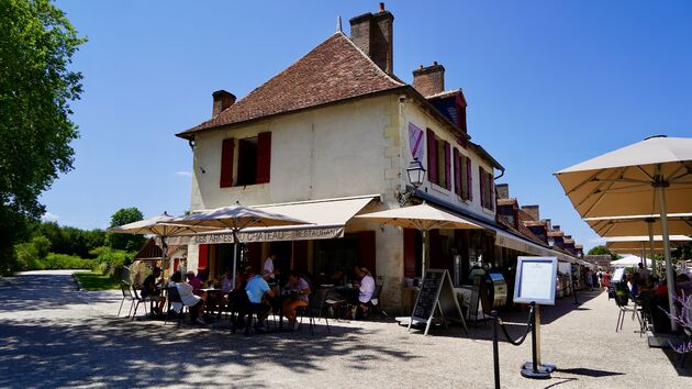 Mooi plekje om een bezoek aan Chateau de Chambord af te sluiten