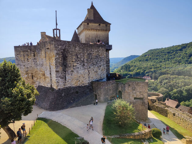 Prachtige kastelen in de Dordogne, zoals Ch\u00e2teaux de Castelnaud