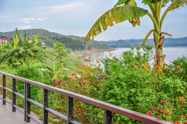 Het slaperige stadje Chiang Khan ligt op een prachtige plek aan de Mekong