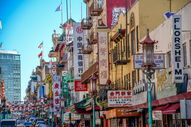 Chinatown brengt toch altijd een gezellig sfeertje mee