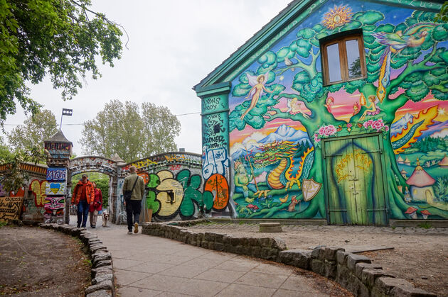 Kijk je ogen uit in de Vrijstad Christiania