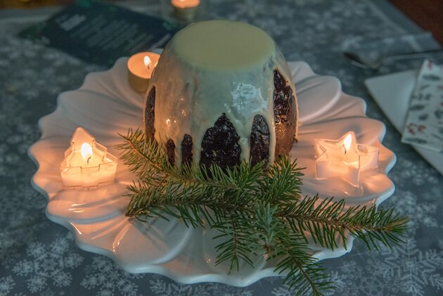 Irish Christmas pudding