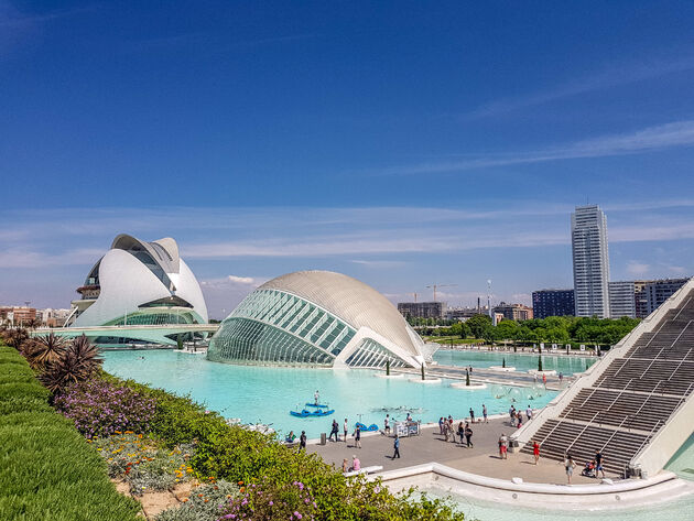 Wereldberoemd: de stad van de Kunst en Wetenschap in Valencia