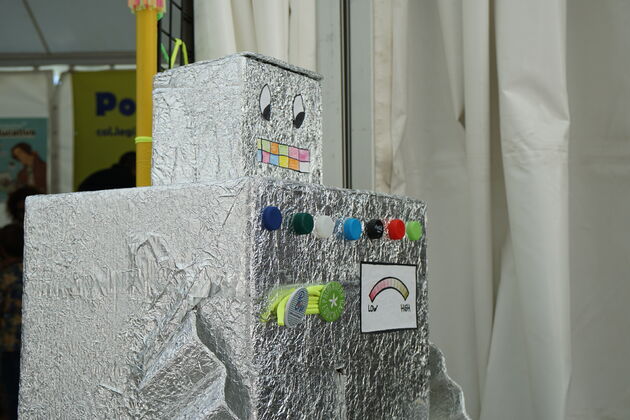 High tech Robot is het Museo de las Ciencias