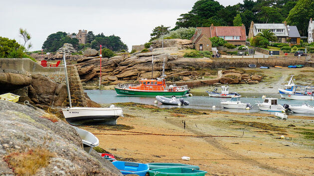 Het voelt en ziet er anders uit dan waar ook aan de Bretonse kust bij Perros-Guirec