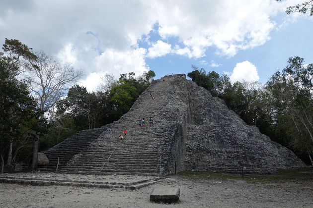 De indrukwekkende Maya stad Coba
