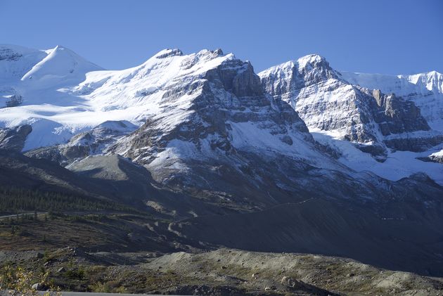 Columbia Icefields: een ijsmassa met zes gletsjers