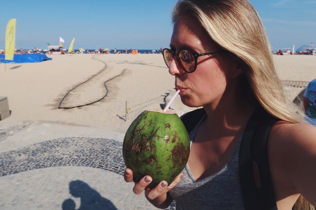 IJskoude koksnoot op de Copacabana