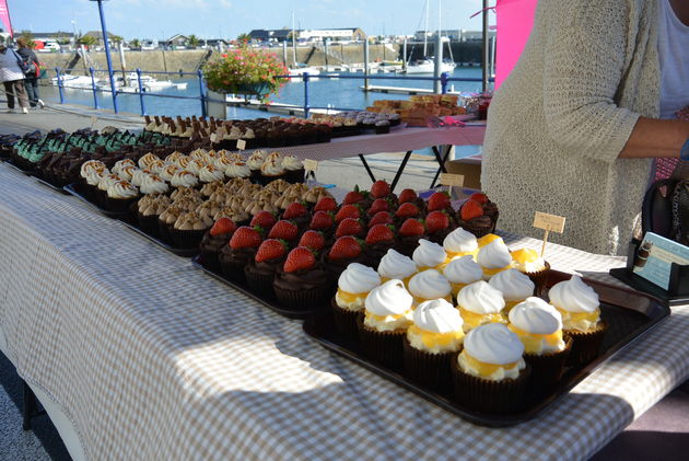 Cupcakes bij Seafront Sunday