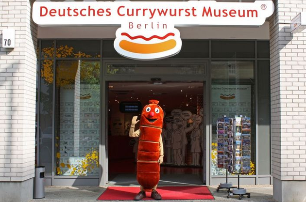 Het curryworstmuseum in Berlijn