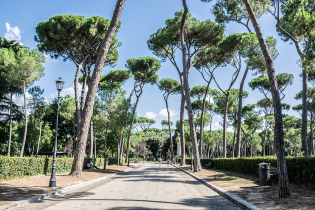 Villa Borghese is een prachtig stadspark: zeker even doorheen wandelen