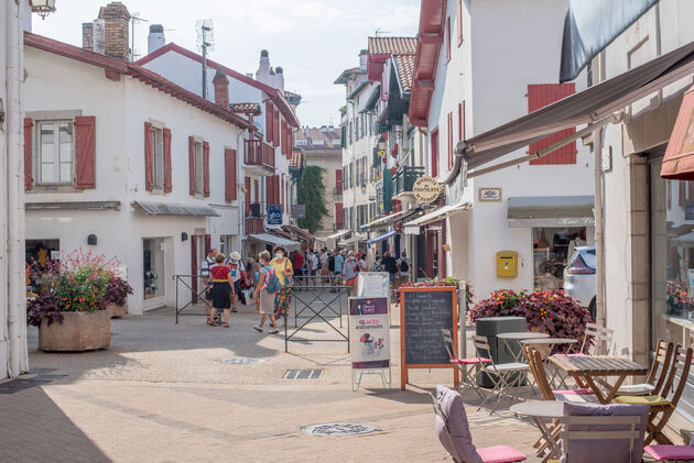 Saint-Jean-de-Luz op een nazomerdag