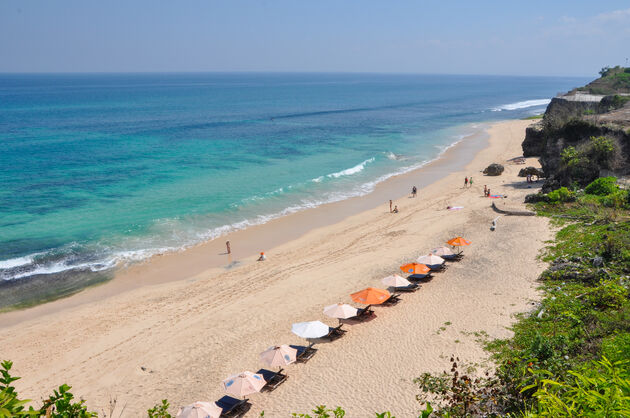 E\u00e9n van de mooiste stranden van Bali: Dreamland Beach