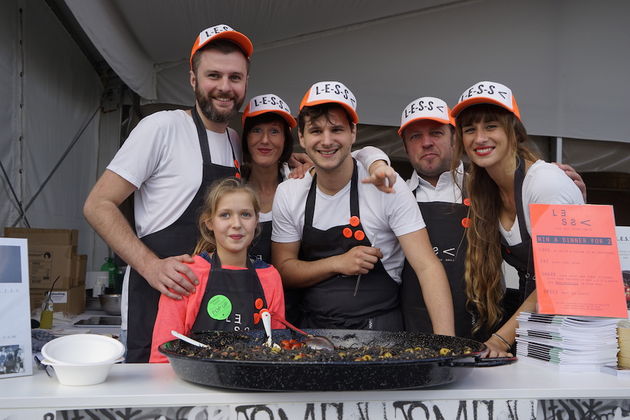 Plezier in lekker koken bij Love Eat Share Smile aka L.E.S.S. met Geert de Mangeleer en Bart Praet