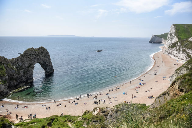 De Durdle Door: absoluut een van de mooiste plekken aan de Engelse zuidkust