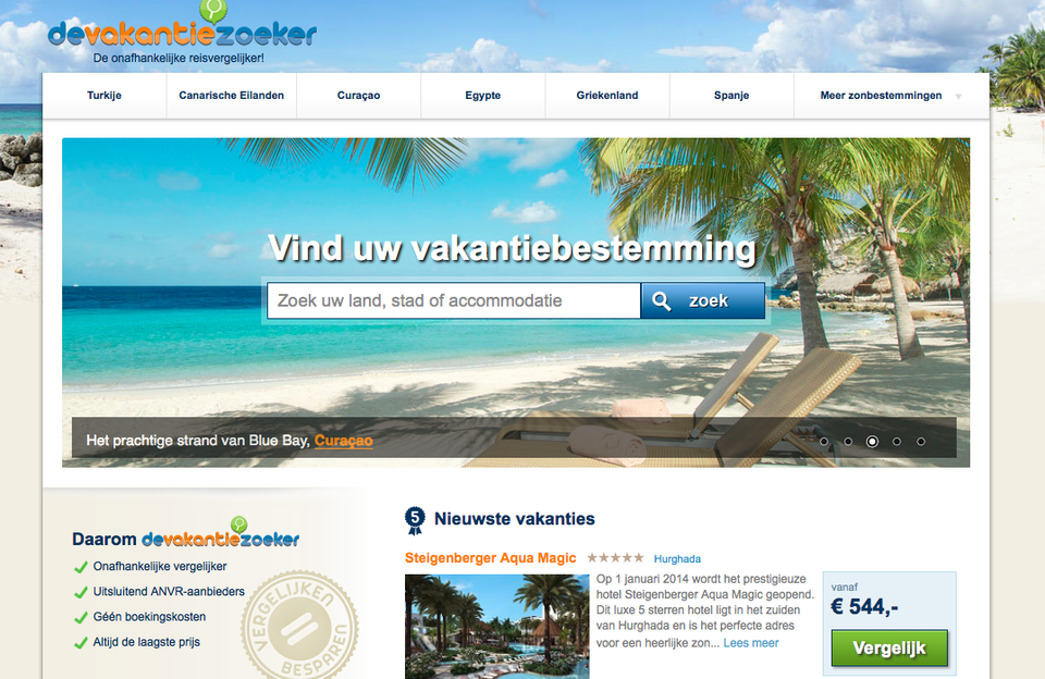 vakantiezoeker