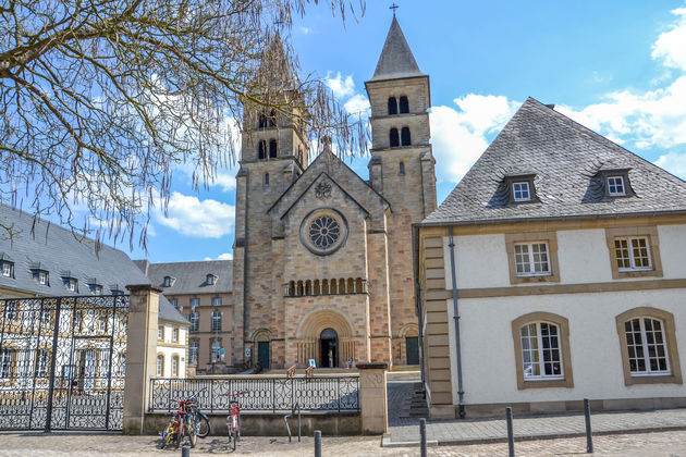 De abdij van Echternach