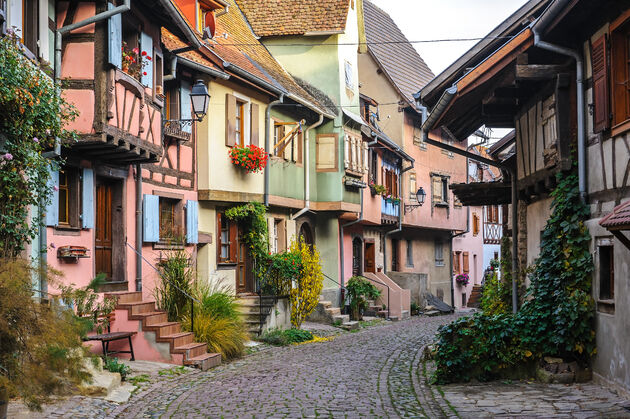 Eguisheim: het mooiste dorp in Noord-Frankrjk\u00a9 ptashkan - Adobe Stock 