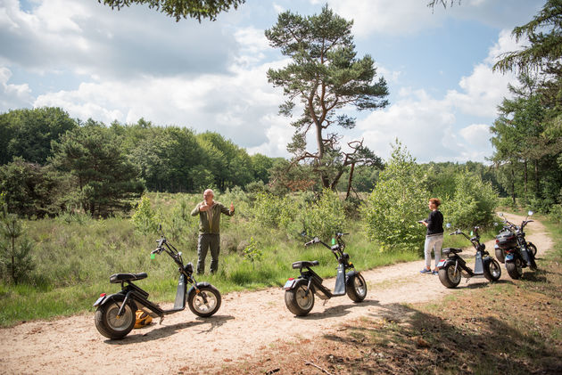 Onderweg maken we stops op mooie plekken