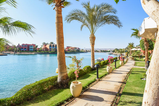 El Gouna is een van de mooiste en meest luxe badplaatsen aan de Rode Zee in Egypte