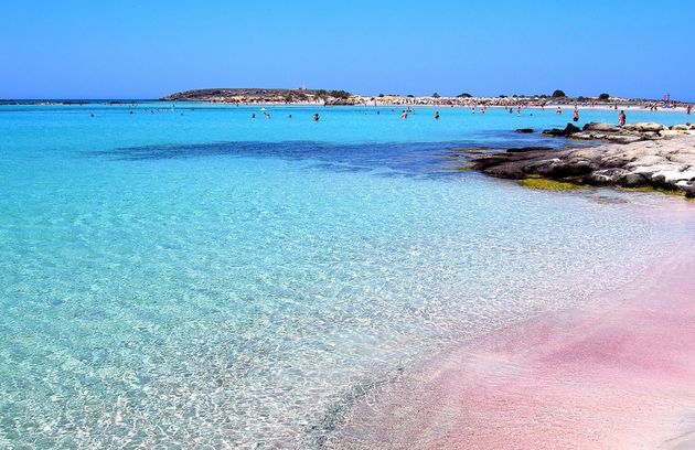 Elafonissi Beach, Kreta, Griekenland