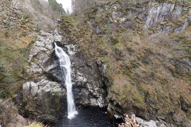 Falls of Foyers (51 meter hoog!)