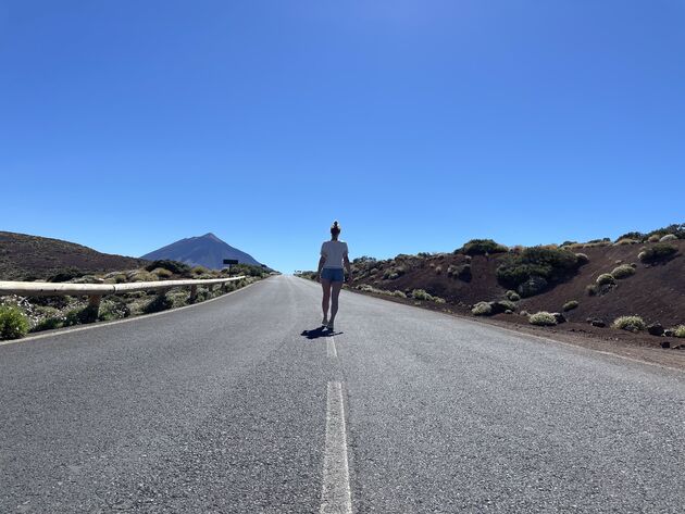 <em>De wegen rondom vulkaan El Teide lenen zich goed voor een fietstocht.<\/em>