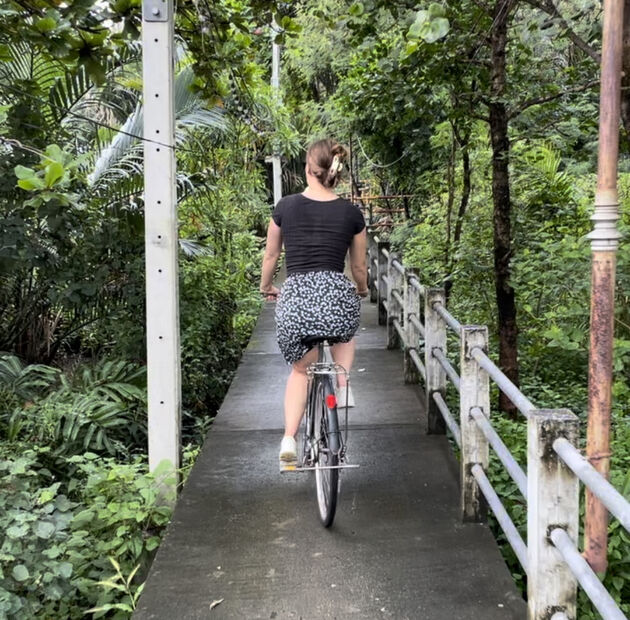 <em>Huur een fiets en maak een fietstocht door de groene longen van Bangkok!<\/em>