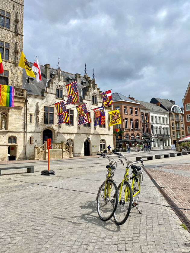 Sluit je fietstour langs de Schelde af met en terrasje in het centrum van Dendermonde