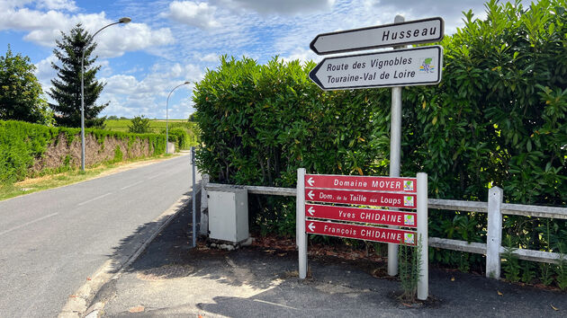 Hier vindt je ook een route langs de bekende wijngaarden, met de auto of op de fiets
