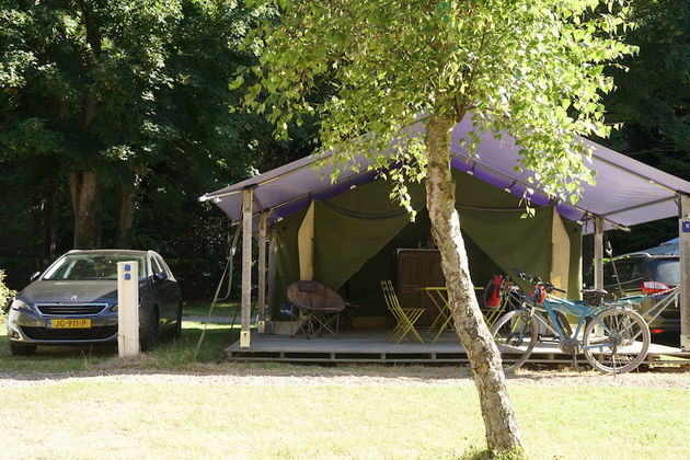 Glamping op FlowerCamping Le Che\u0302naie Yport