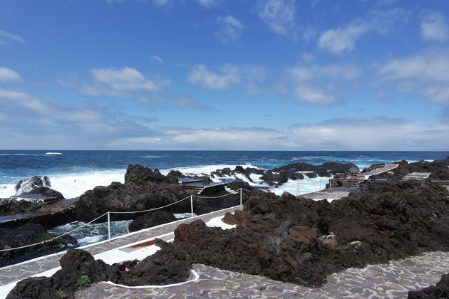 <em>Natuurlijke baden in Garachico. De zee is prachtig daar!<\/em>