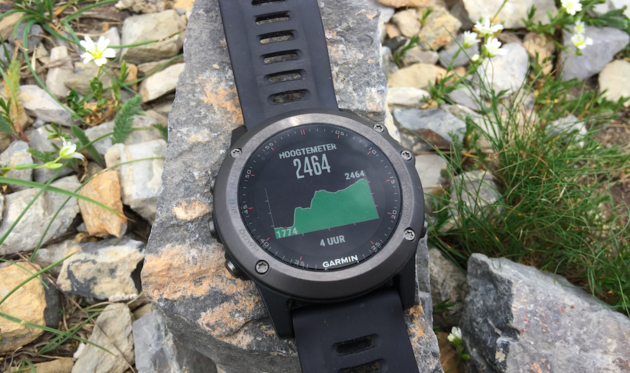 Garmin Fenix 3, handig in de bergen