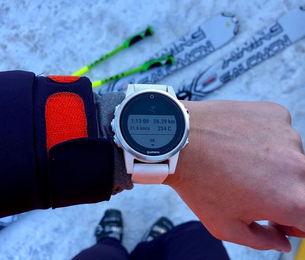 Aan het einde van de dag krijg je een totaaloverzicht van het ski\u00ebn