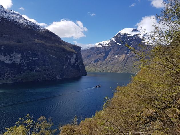 De fjorden in Noorwegen