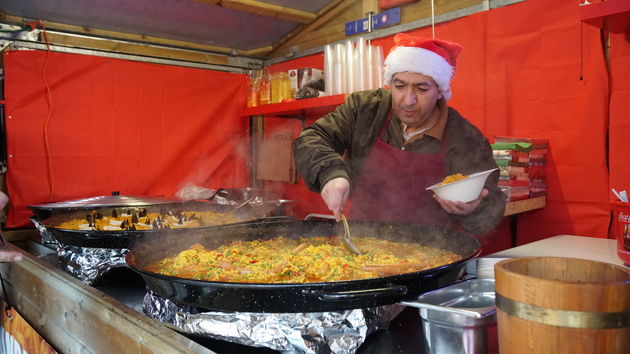 Paella ook in de winter