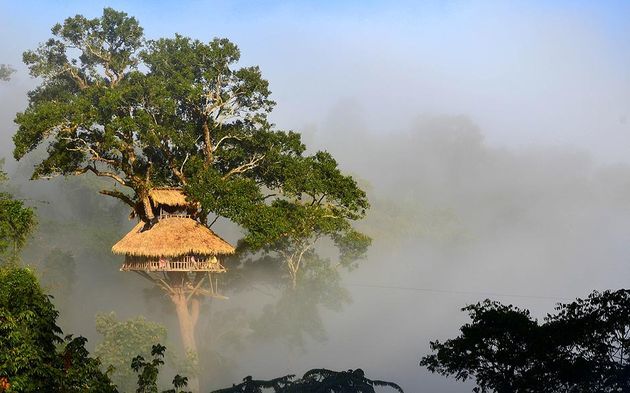 <i>Hoe cool is dit boomhut hotel in Laos?!</i>