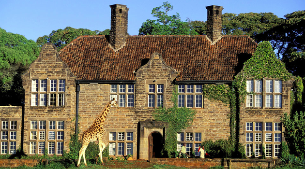 Giraffe Manor in Nairobi, Kenia